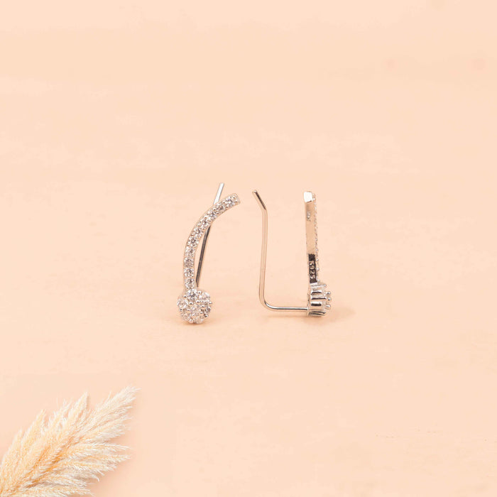 Adya Floral Bloom Fine Stud Earring