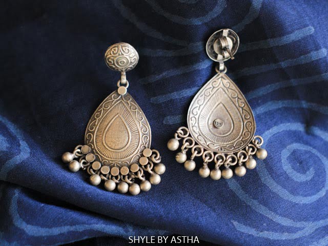 Adya Intricate Drop Earrings