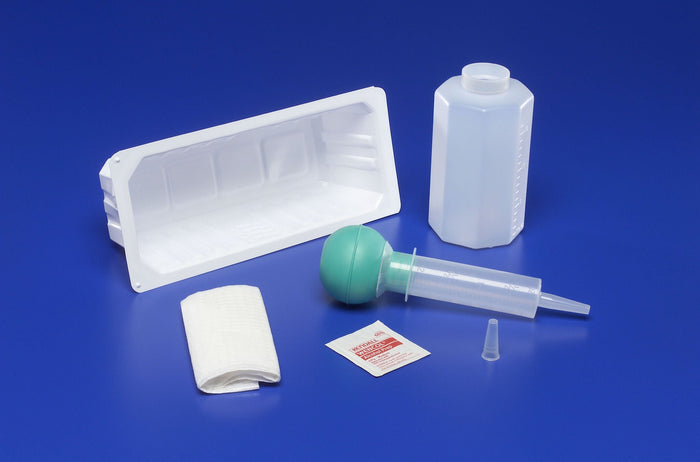 Cardinal Health Irrigation Tray with 60 mL Bulb Syringe, 1200 mL - 67800-Single - LL Medico