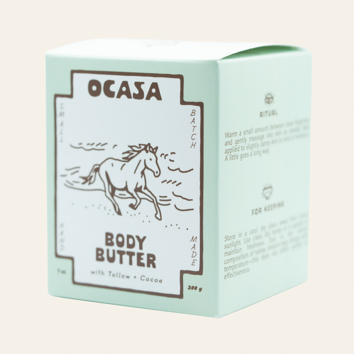 cocoa tallow body butter