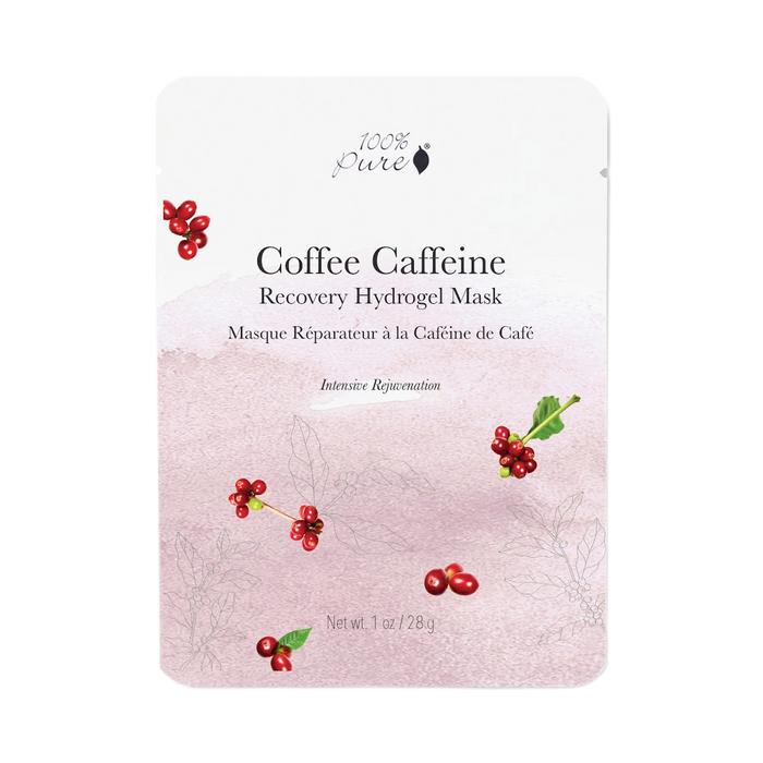 Coffee Caffeine Recovery Hydrogel Mask