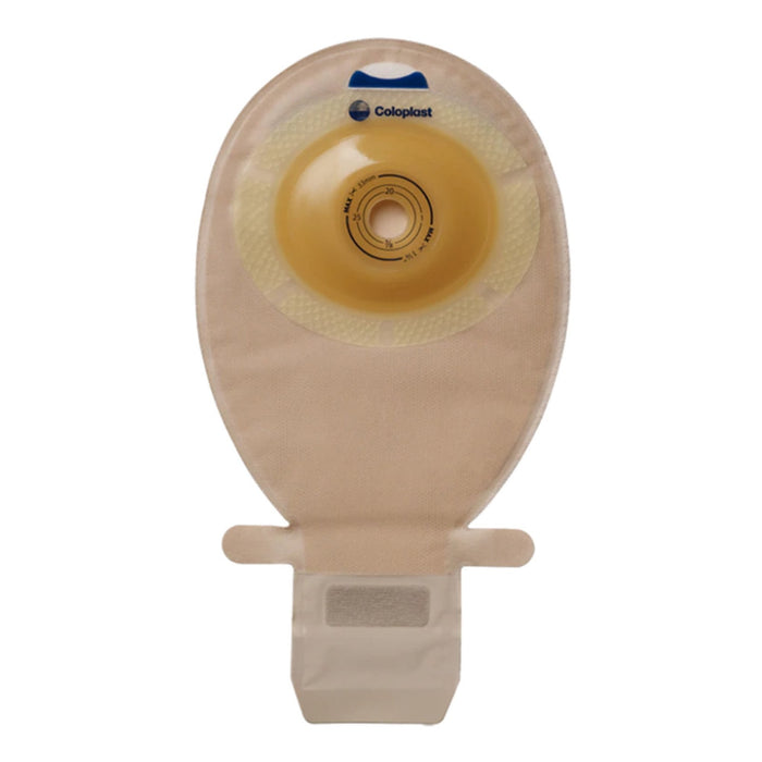 Coloplast SenSura Convex Light One-Piece Pouch, Pre-Cut, Transparent, 11-1/2-Inch, with Filter