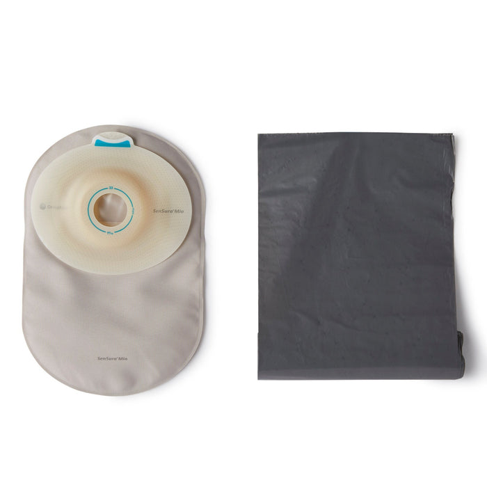 Coloplast SenSura Mio Convex Light One-Piece Pouch, Pre-Cut, Opaque, 8-1/4-Inch, with Filter