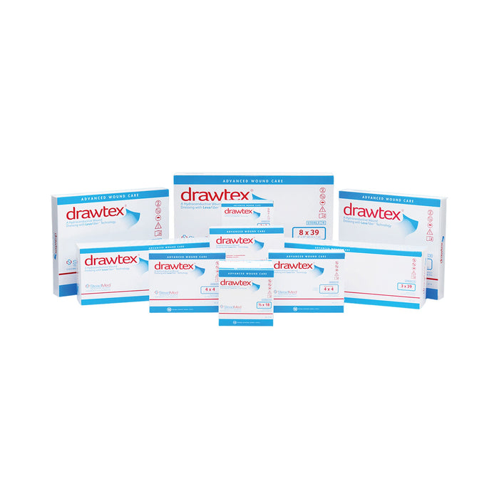 Drawtex Hydroconductive Wound Dressing Roll — 4" x 39"