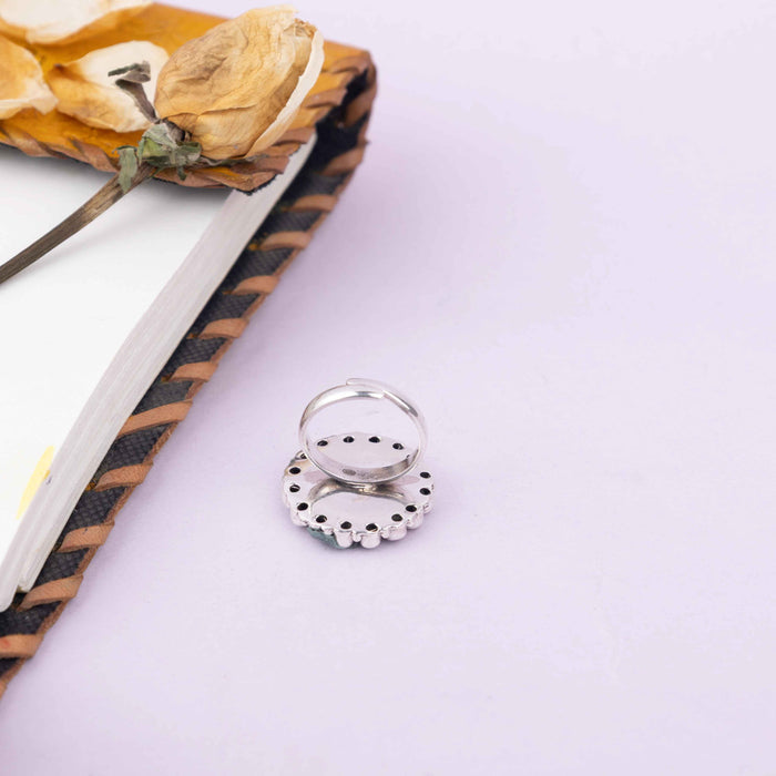Essence Scintillating Victorian Coin Ring