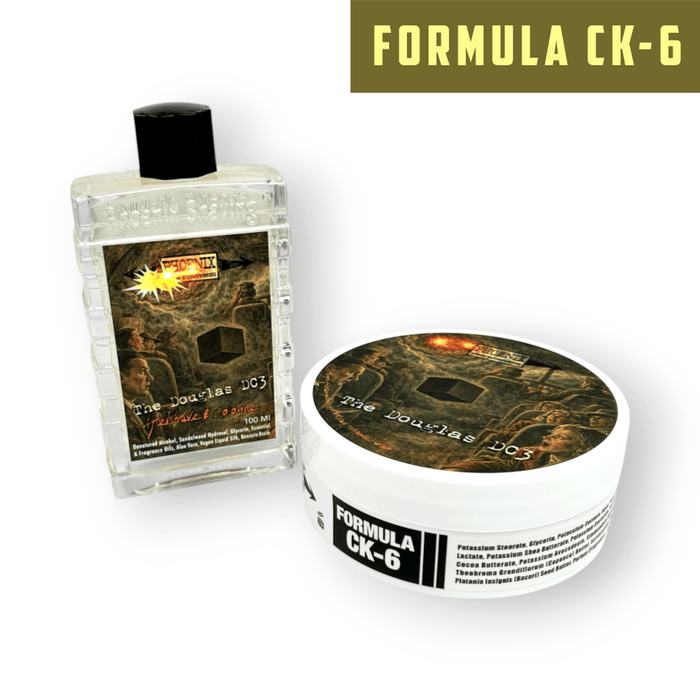 Flight NC16002 Artisan Shave Soap & Aftershave Bundle | Ultra Premium CK-6 Formula | A High Strangeness Homage! - Phoenix Artisan Accoutrements
