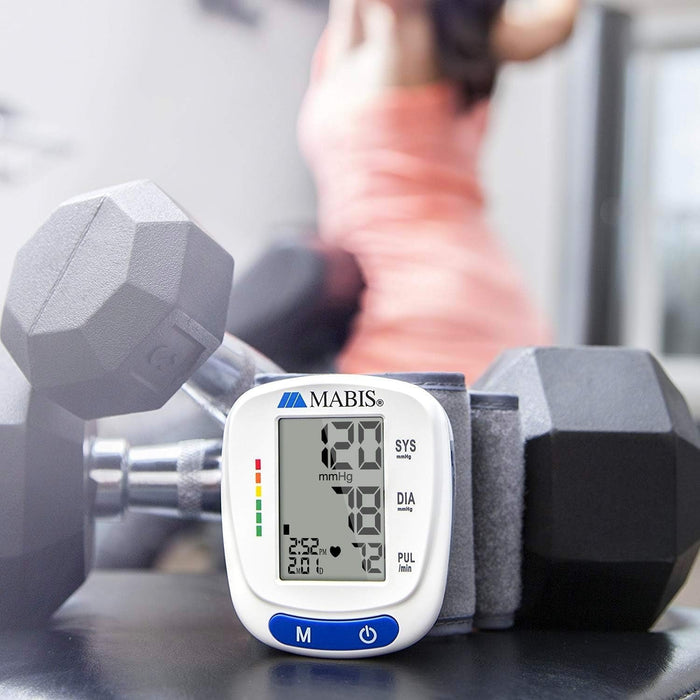 Mabis Digital Wrist Blood Pressure Monitor, Adult Cuff - 04-615-001-Single - LL Medico