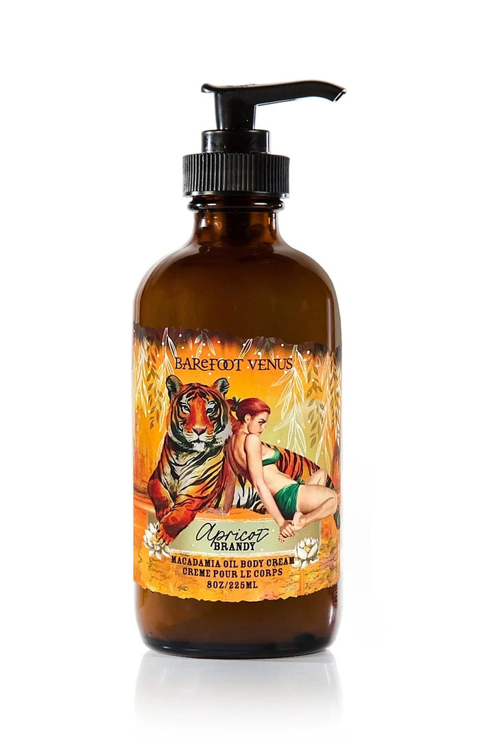 Macadamia Oil Body Cream - Apricot Brandy