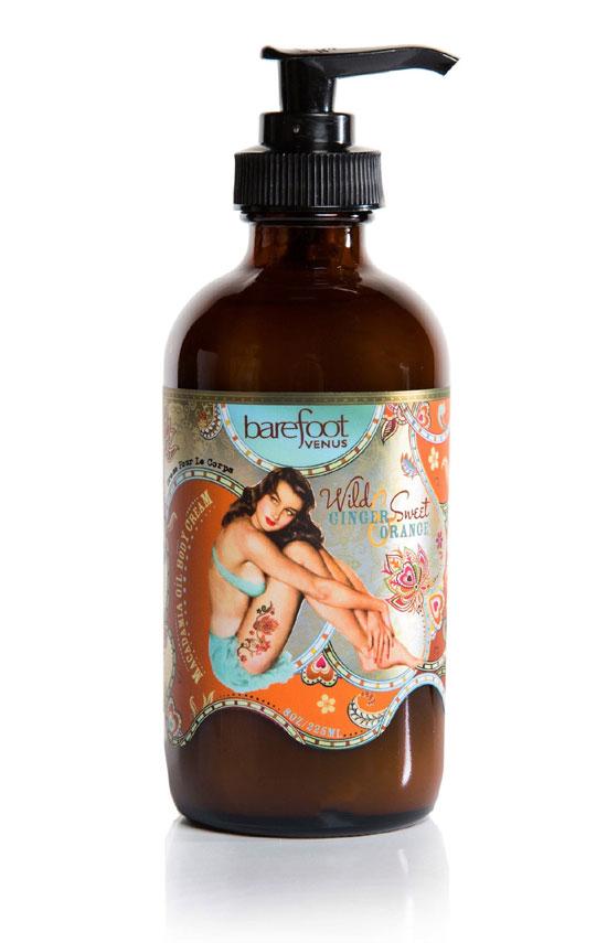 Macadamia Oil Body Cream - Wild Ginger & Sweet Orange