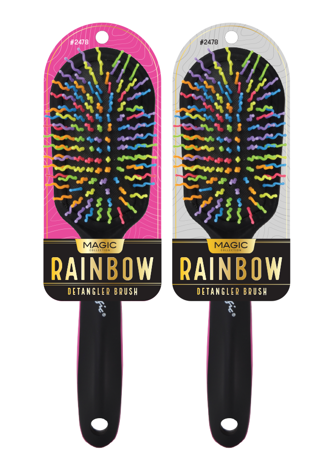 Magic Collection Rainbow Detangler Brush - 2478