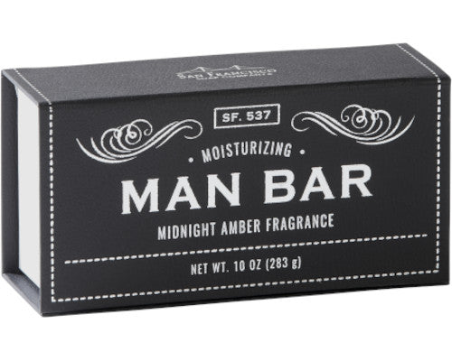 MAN BAR - Moisturizing Midnight Amber 10 oz