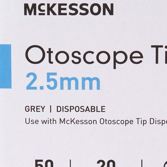McKesson Otoscope Tip, Child, 2.5 mm, Disposable - 16-156-Box - LL Medico