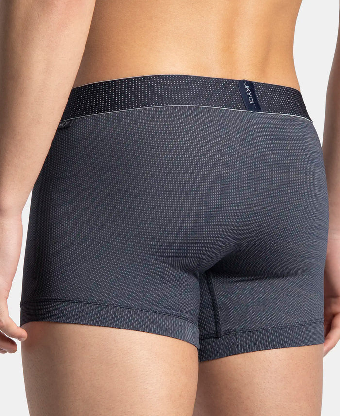 Microfiber Mesh Elastane Stretch Performance Trunk with StayDry Technology - True Navy