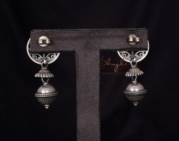 Mizoya Lotus Ball Studs back