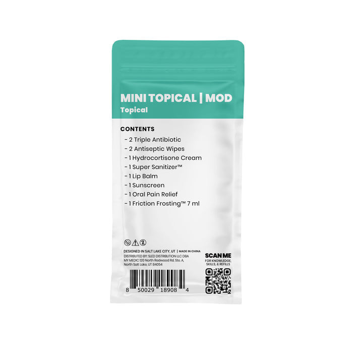 My Medic Mini Topical Mod First Aid Medical Pack - MM-SPL-MOD-MINI-TOP-EA - LL Medico