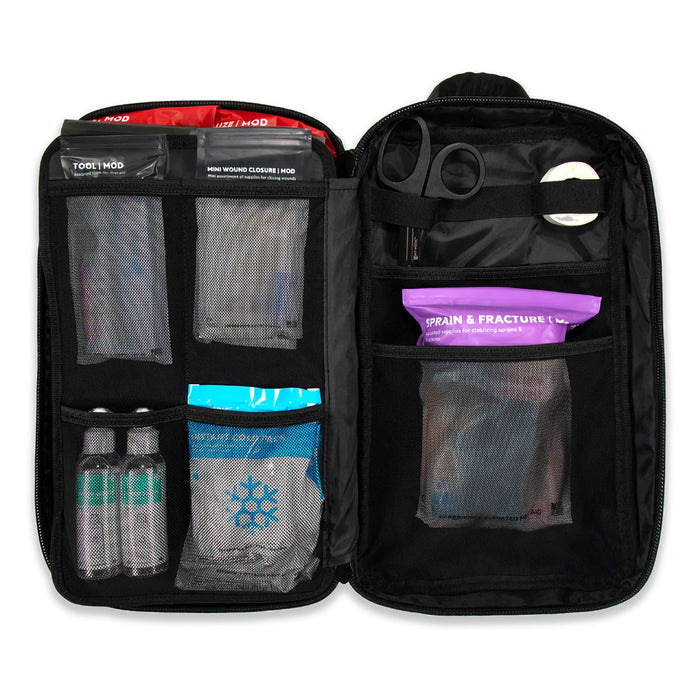 My Medic MyFAK Standard First Aid Kit, Black - MM-KIT-U-MFK-LG-BLK-STN - LL Medico