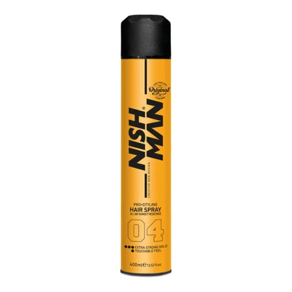 NishMan 04 Pro Styling Hair Spray Extra Strong Hold
