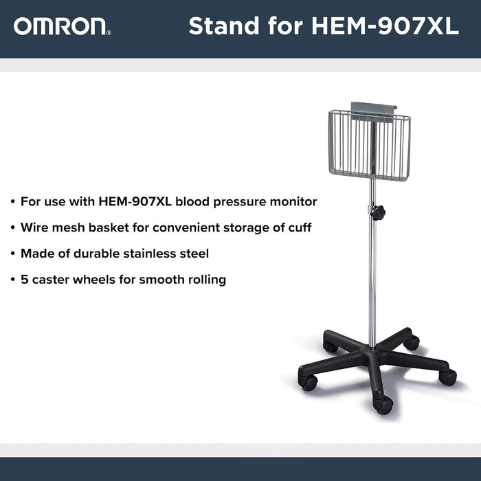 Omron Blood Pressure Monitor Stand, for HEM-907XL - HEM-907-STAND-Single - LL Medico