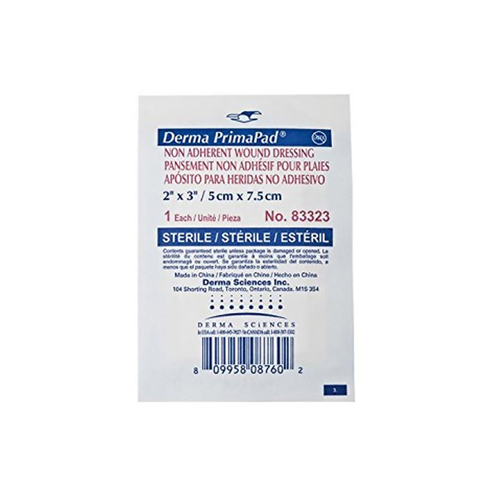 Primapad nonadherent Dressing, Sterile, 2" x 3", 1-Ply