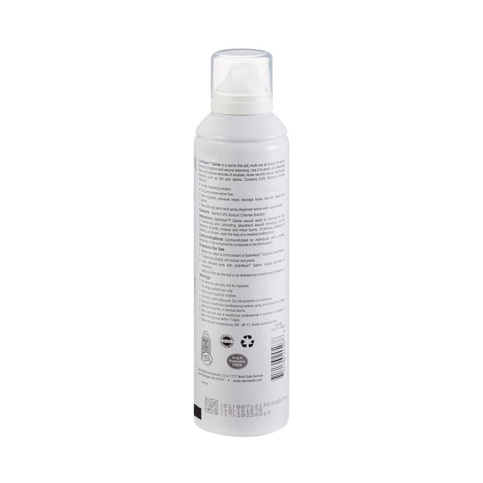 SafeWash Irrigation Solution, Sodium Chloride 0.9%, 7.1-ounce Spray Can