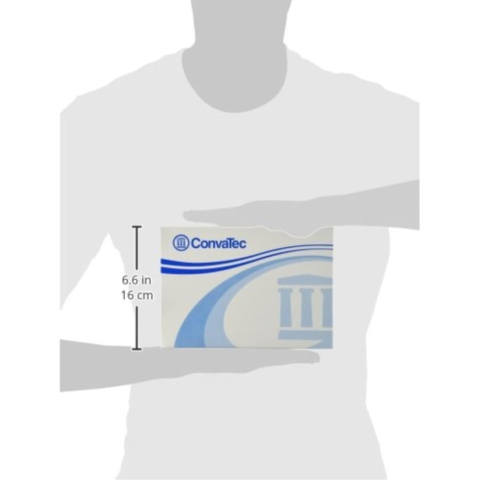 ConvaTec Sur-Fit Natura Two-Piece Colostomy Pouch, Drainable, Opaque, 10-Inch