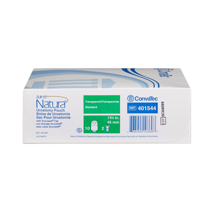 ConvaTec Sur-Fit Natura Two-Piece Urostomy Pouch, Drainable, Opaque, 10-Inch