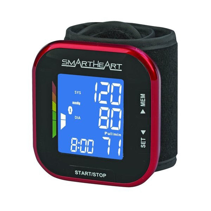Veridian SmartHeart Wrist Digital Blood Pressure Monitor, Adult Cuff - 01-508-Single - LL Medico