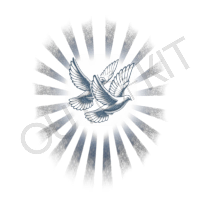 2 Doves Tattoo