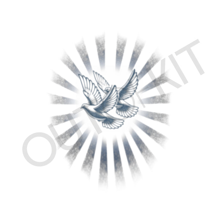 2 Doves Tattoo