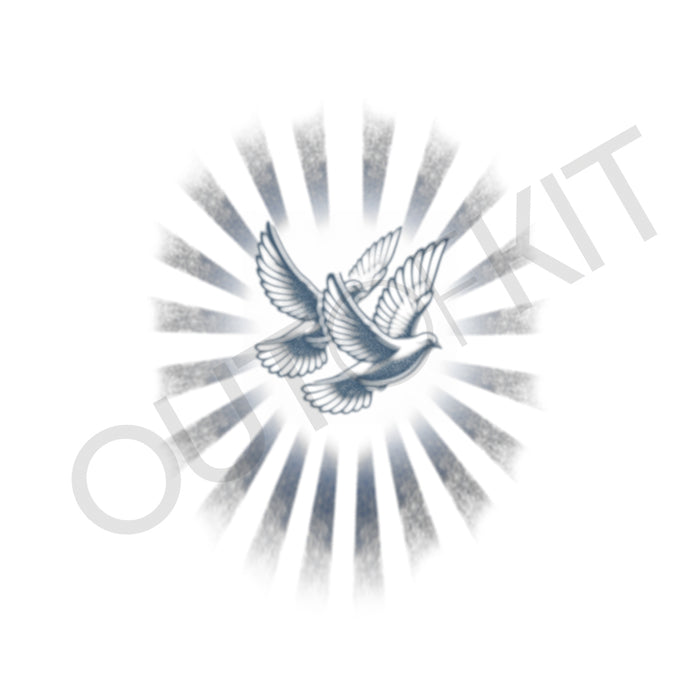 2 Doves Tattoo