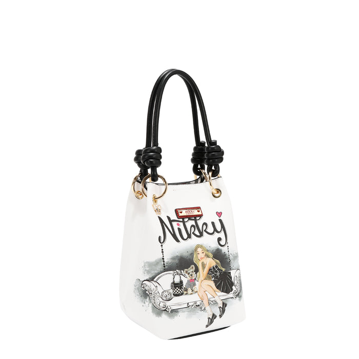 2 PC BUCKET SHOULDER BAG