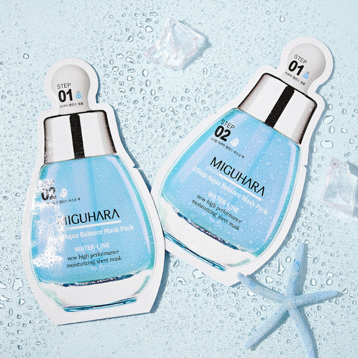2 Step Aqua Balance Mask Pack - Korean-Skincare