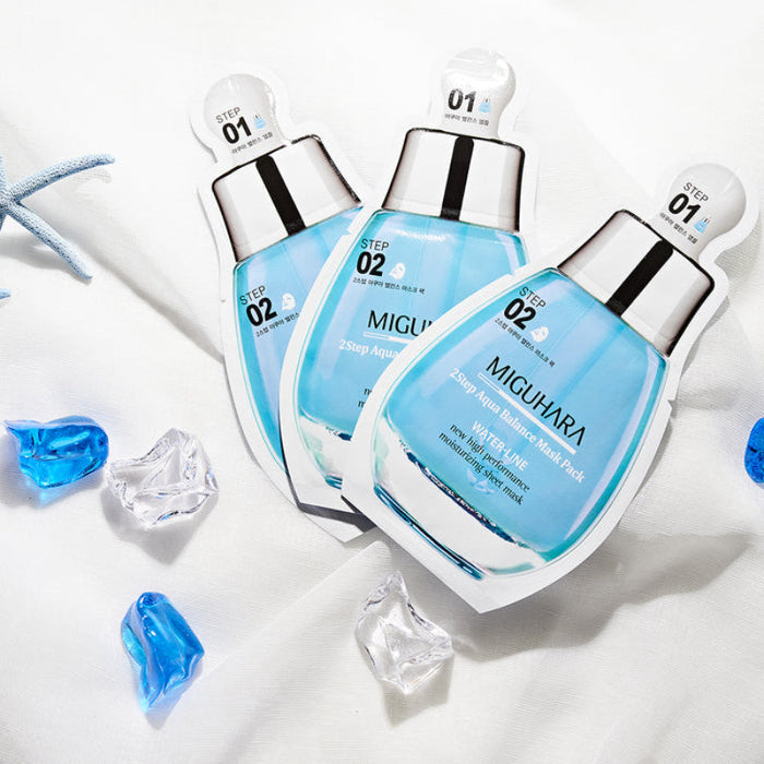 2 Step Aqua Balance Mask Pack - Korean-Skincare