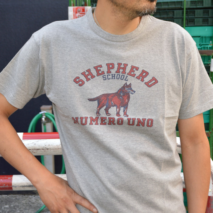 2ND-HAND (WAREHOUSE) "4064 SHEPHERD" Print T-shirt