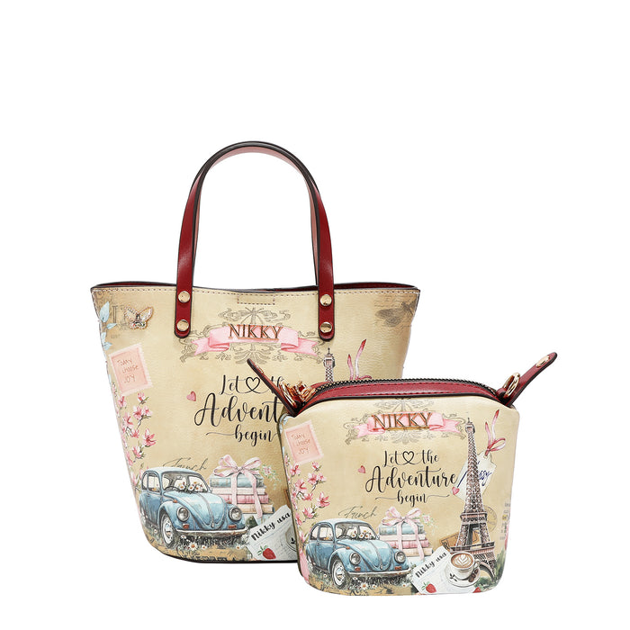 2PC SMALL BUCKET BAG