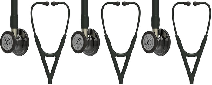 3M Littmann Cardiology IV Diagnostic Stethoscope, Black, 27" Tube - 6152-Single - LL Medico