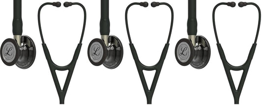 3M Littmann Cardiology IV Diagnostic Stethoscope, Black, 27" Tube - 6152-Single - LL Medico