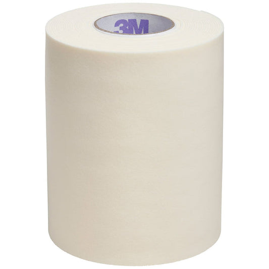 3M Microfoam Foam / Acrylic Adhesive Medical Tape, 4 Inch x 5-1/2 Yard, White