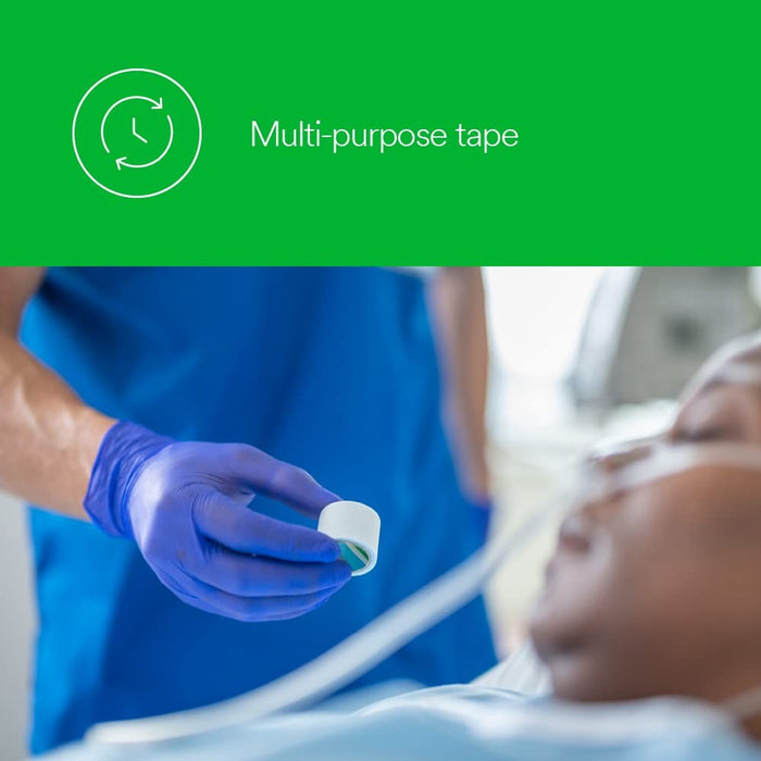3M Micropore S Silicone Medical Tape, 2 Inch x 5-1/2 Yard, Blue