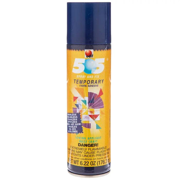 505 Spray & Fix Temporary Fabric Adhesive-6.22oz