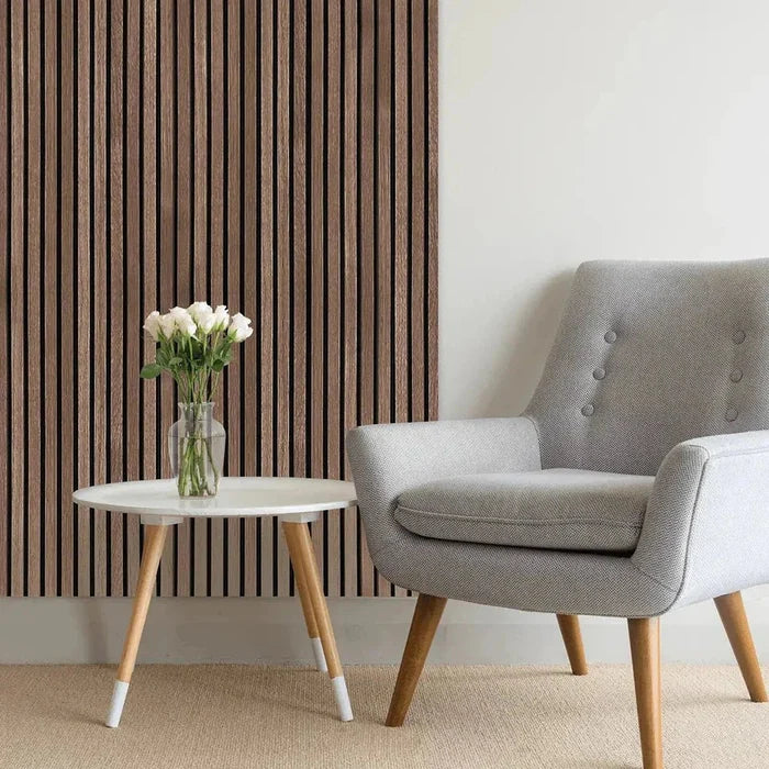 Smoked Oak Wall Panel - Wood Floor Store