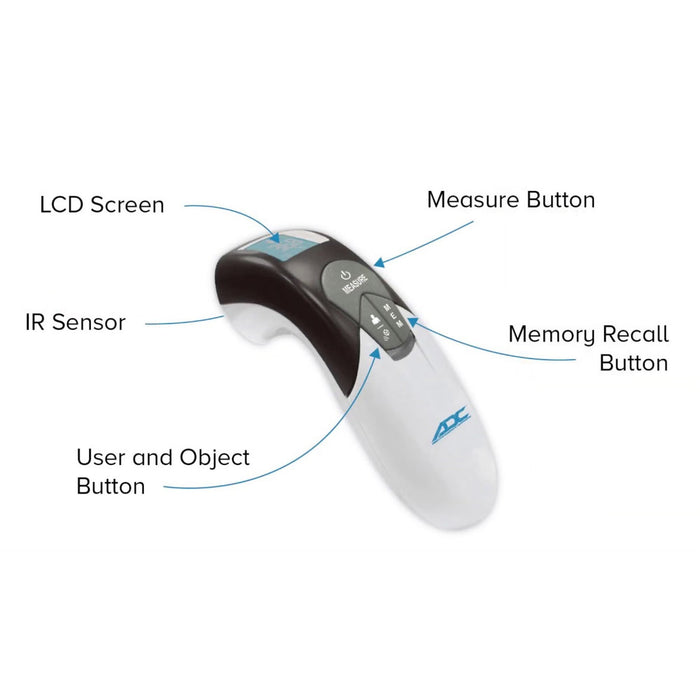 ADC Adtemp Non-Contact Infrared Skin Surface Thermometer - 429-Single - LL Medico