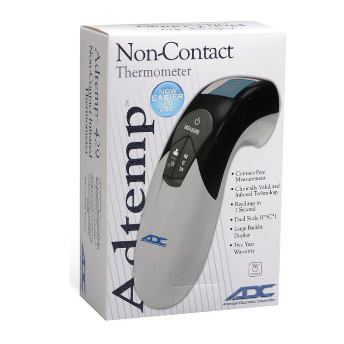 ADC Adtemp Non-Contact Infrared Skin Surface Thermometer - 429-Single - LL Medico
