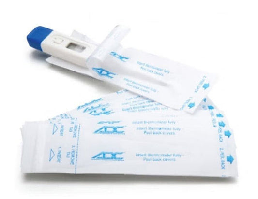 ADC Thermometer Probe Covers, Axillary/Oral/Rectal, 50 Count - 416-50-Box - LL Medico
