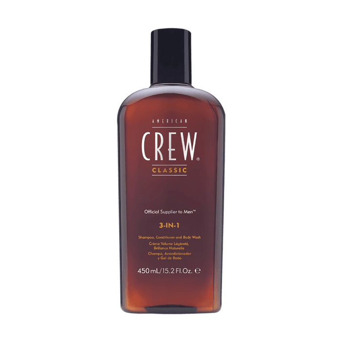 American Crew 3-in-1 Shampoo Conditioner and Body Wash 450ml