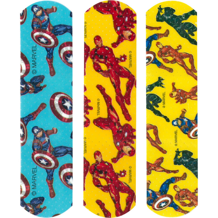 Dukal American White Cross Stat Strip Avengers Adhesive Strip, ¾ x 3 Inch