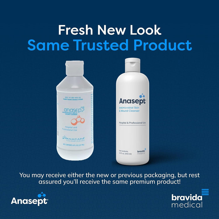 Anasept Wound Cleanser, 8-ounce bottle