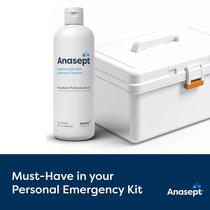 Anasept Wound Cleanser, 8-ounce bottle