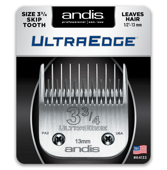 Andis UltraEdge® Detachable Blade, Size 3 3/4 Skip Tooth