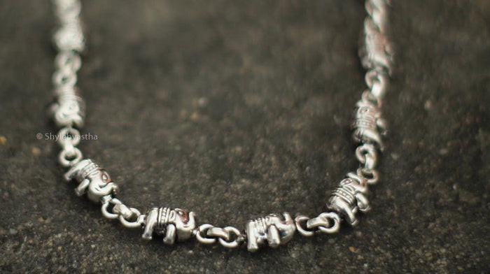 Anvaya Mini Elephant Necklace
